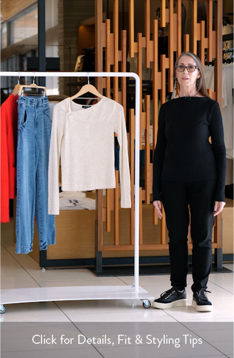 Twist Detail Knit Top, sales video thumbnail