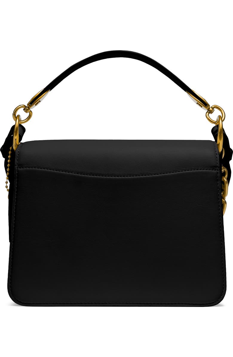 COACH Beat Leather Flap Bag, Alternate, color,