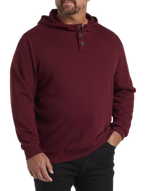 TRUE NATION BY DXL TRUE NATION BY DXL SOFT-WASH HENLEY HOODIE