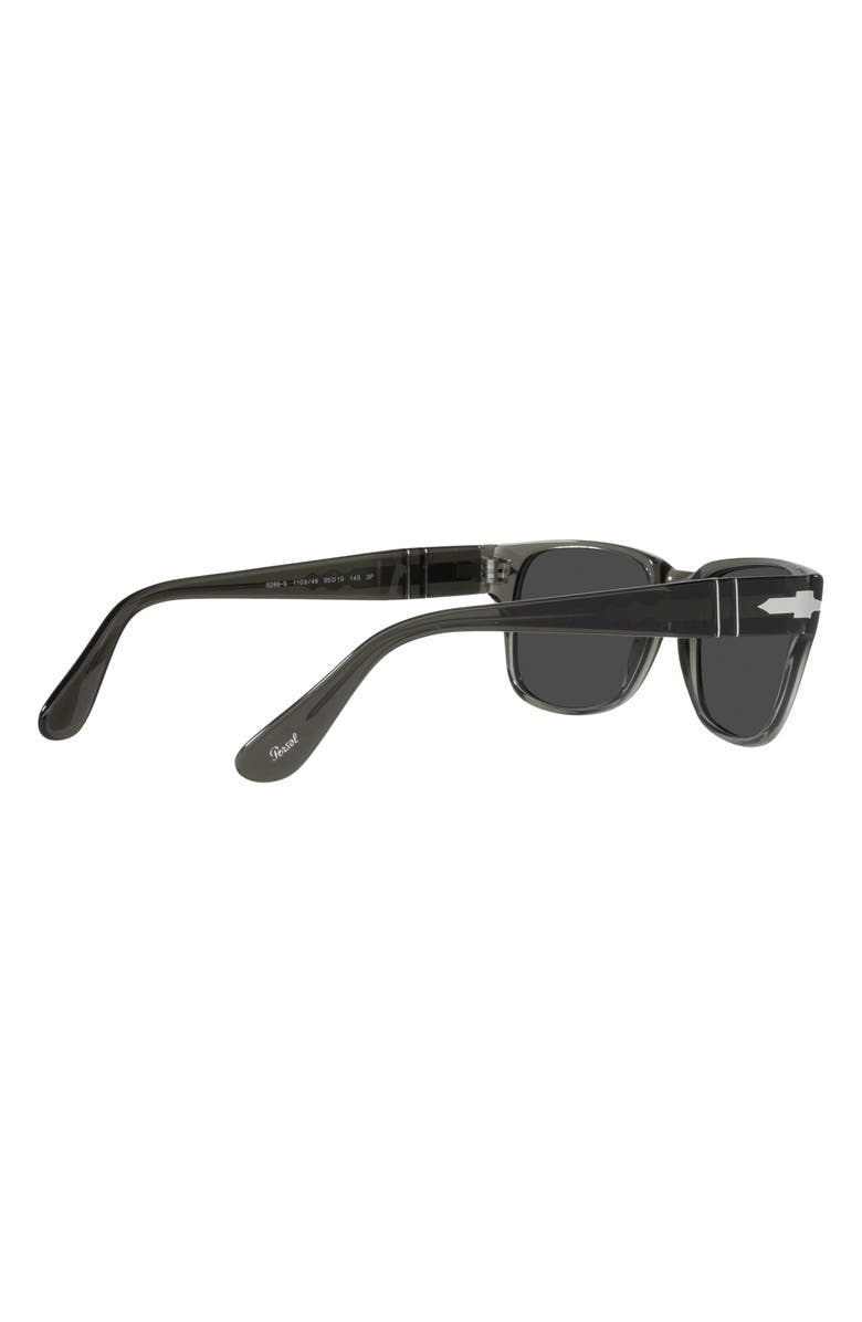 Persol Polarized Rectangular Sunglasses, Alternate, color, 