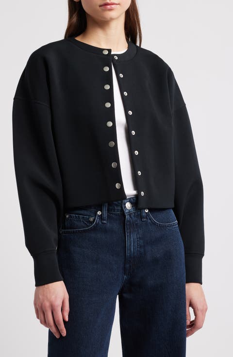 Abby Scuba Knit Cardigan