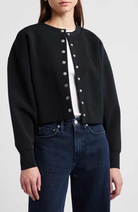 rag & bone Abby Scuba Knit Cardigan