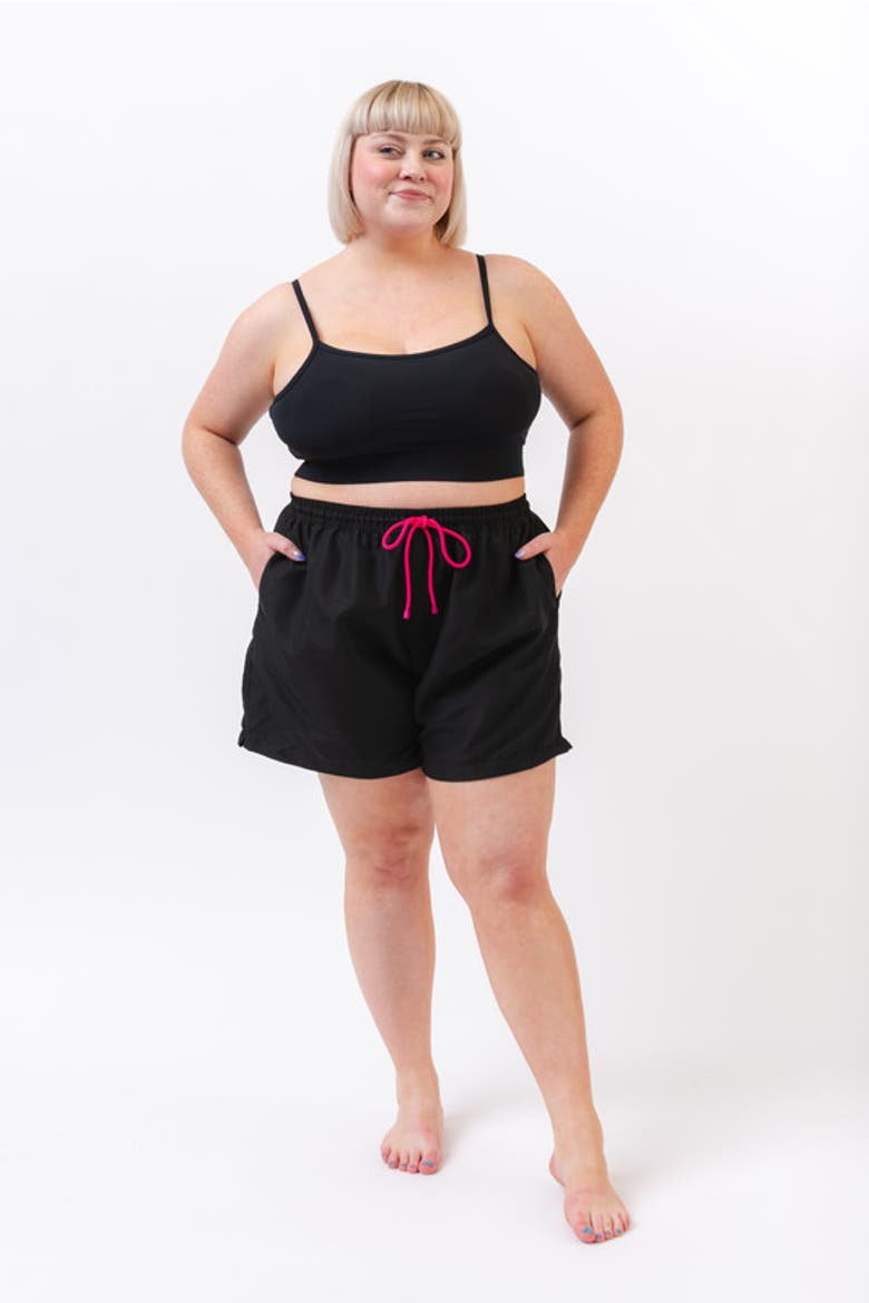 Bralette, Alternate, color, Black