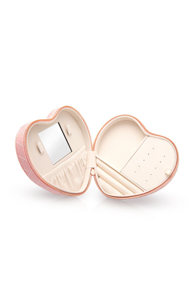 Pink Heart Jewelry Box, Alternate, color, Light Pink