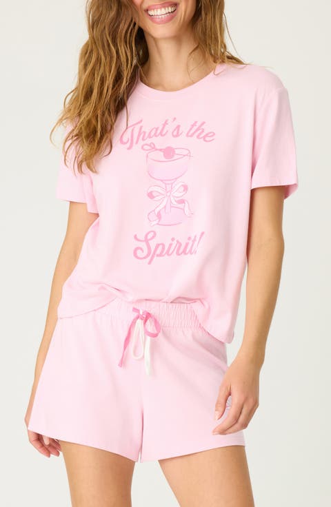 Pretty Punch Double Brushed Pointelle Short Pajamas