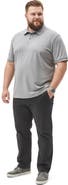 Regent Row Men's Big and Tall Casual Commuter Tech Polo