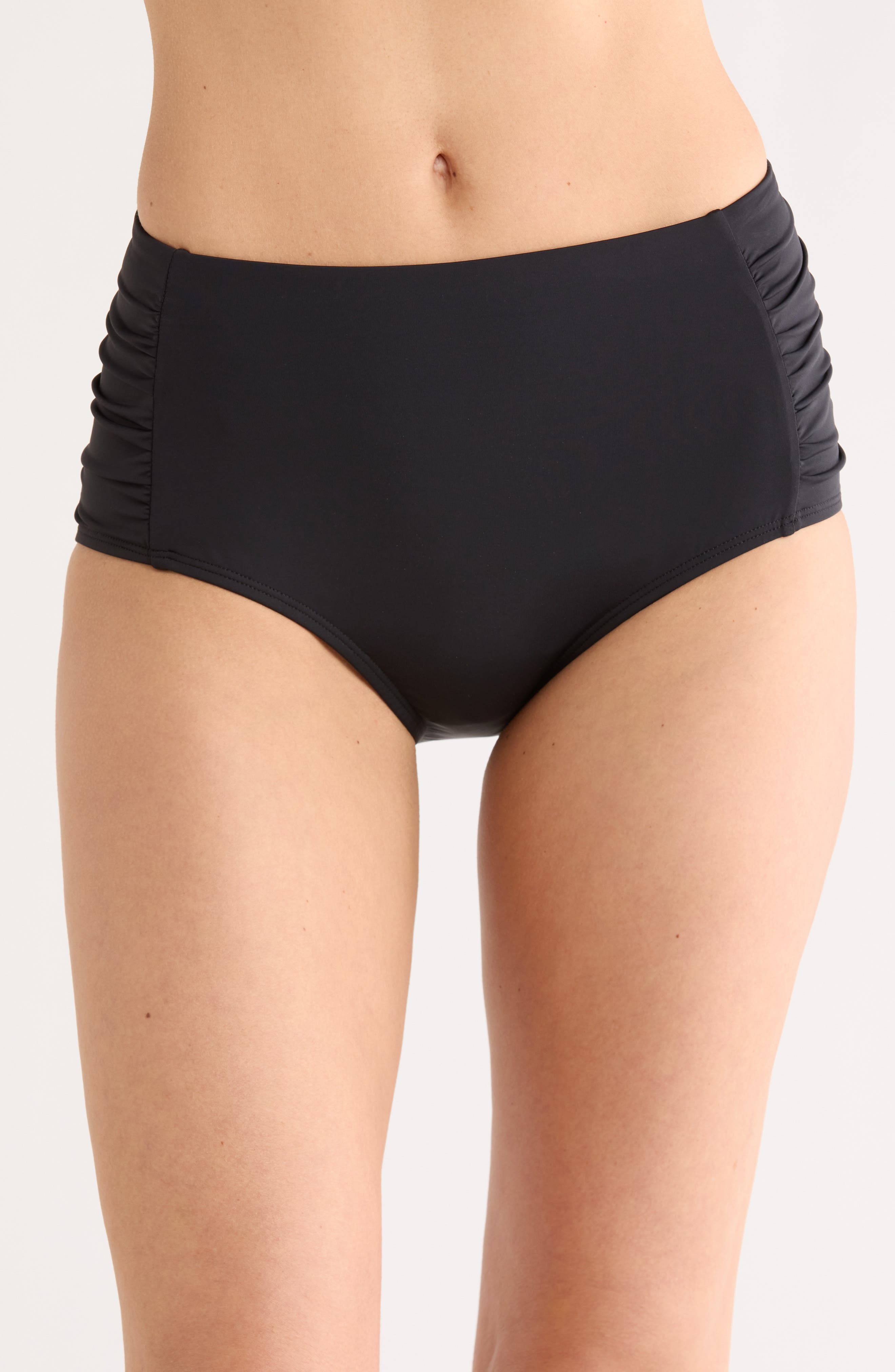 JANTZEN Shirred Bikini Bottoms
