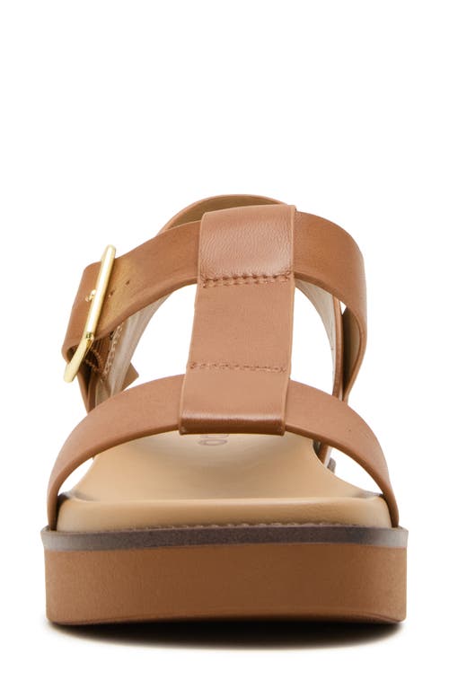 Blondo Rosaria Waterproof Sandal In Brown