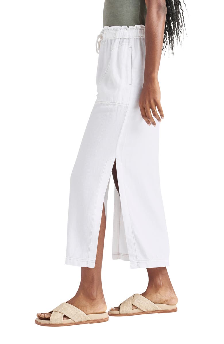 Splendid Luella Drawstring Maxi Skirt, Alternate, color, 