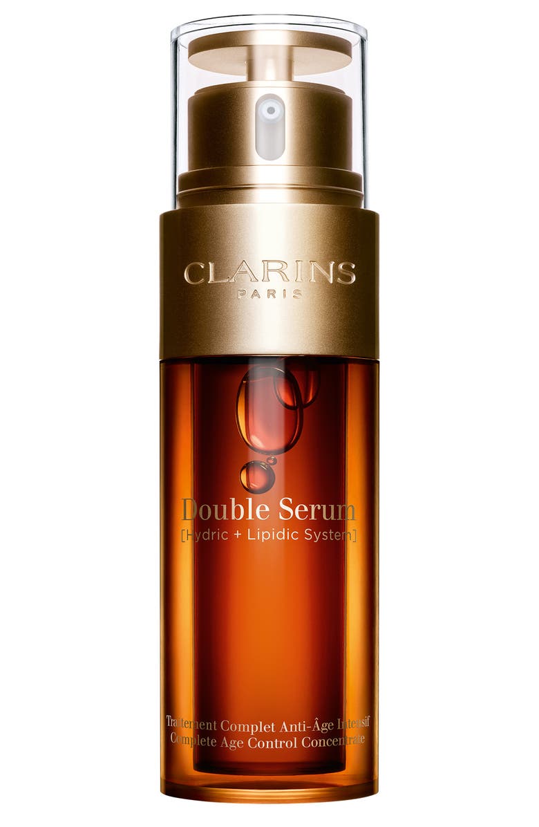 Clarins Double Serum Firming & Smoothing Anti-Aging Concentrate, Main, color,