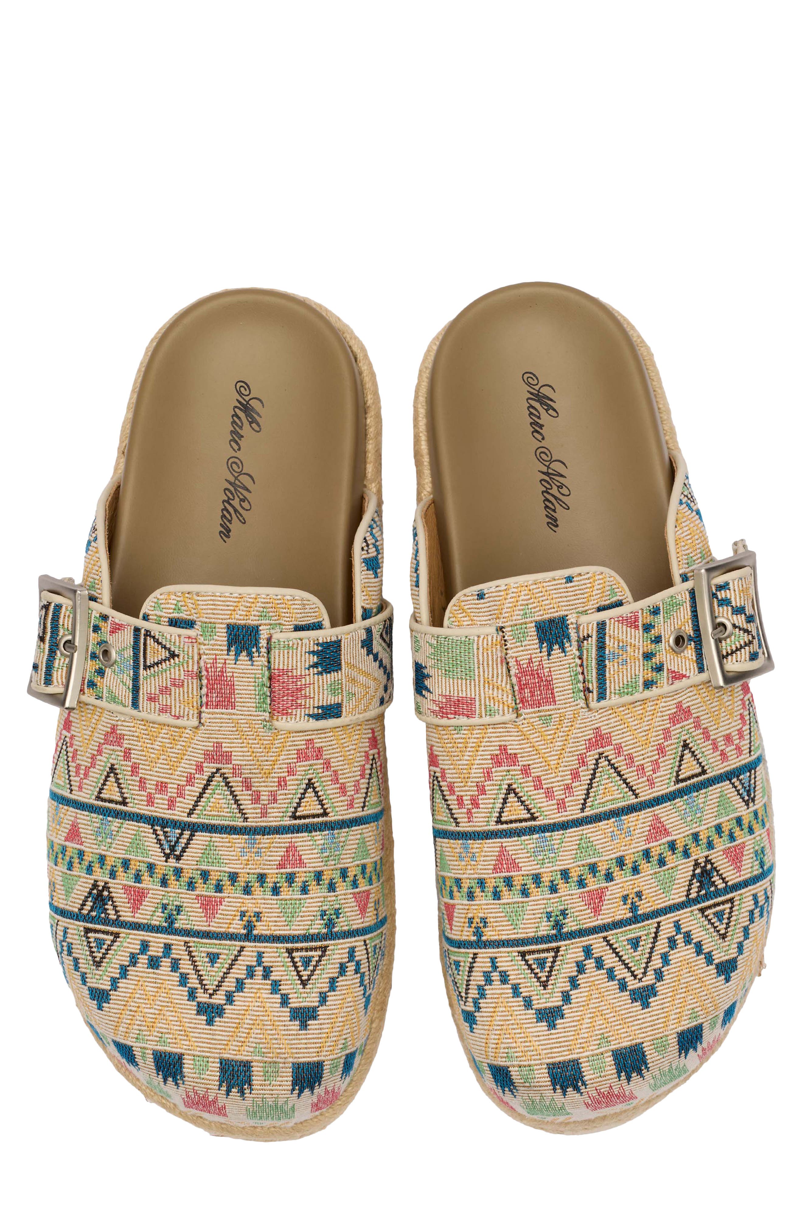 MARC NOLAN Shiloh Woven Mule, Alternate, color, Desert Dahlia