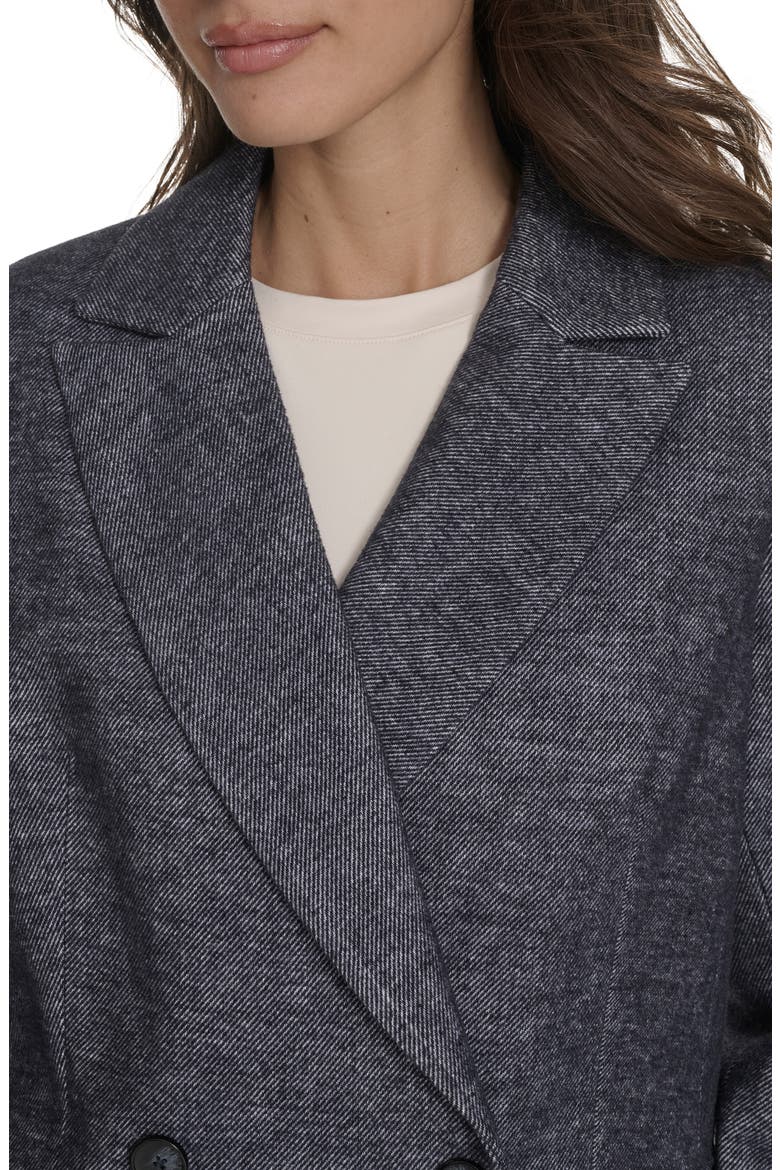 Double Breasted Jacket, Alternate, color, HEATHER NAVY