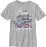 General Motors Boy's General Motors Camaro Muscle Cars Graphic T-Shirt