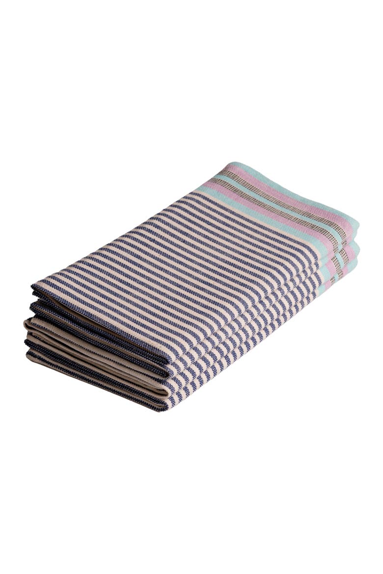 Handwoven Bahari Napkins - Set of 4, Alternate, color, Blue