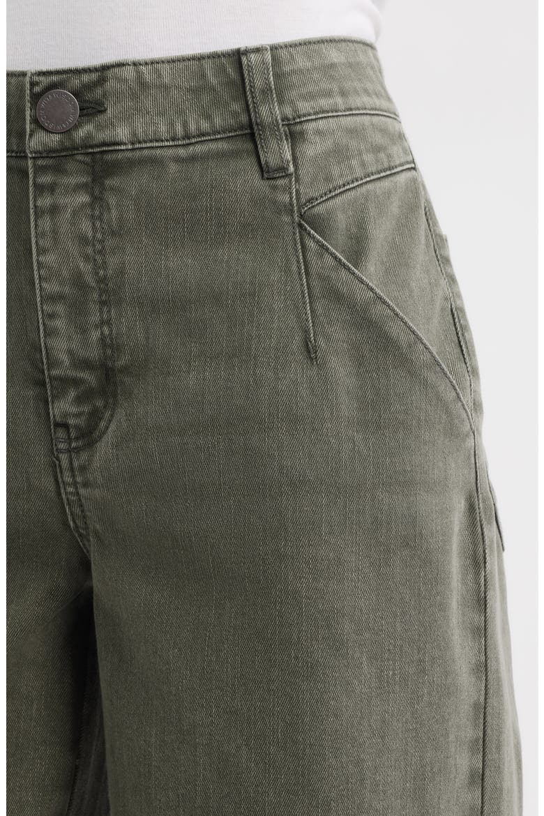 Wyatt Skyrise Washed Ankle Wide Leg Jeans, Alternate, color, WASHED THYME