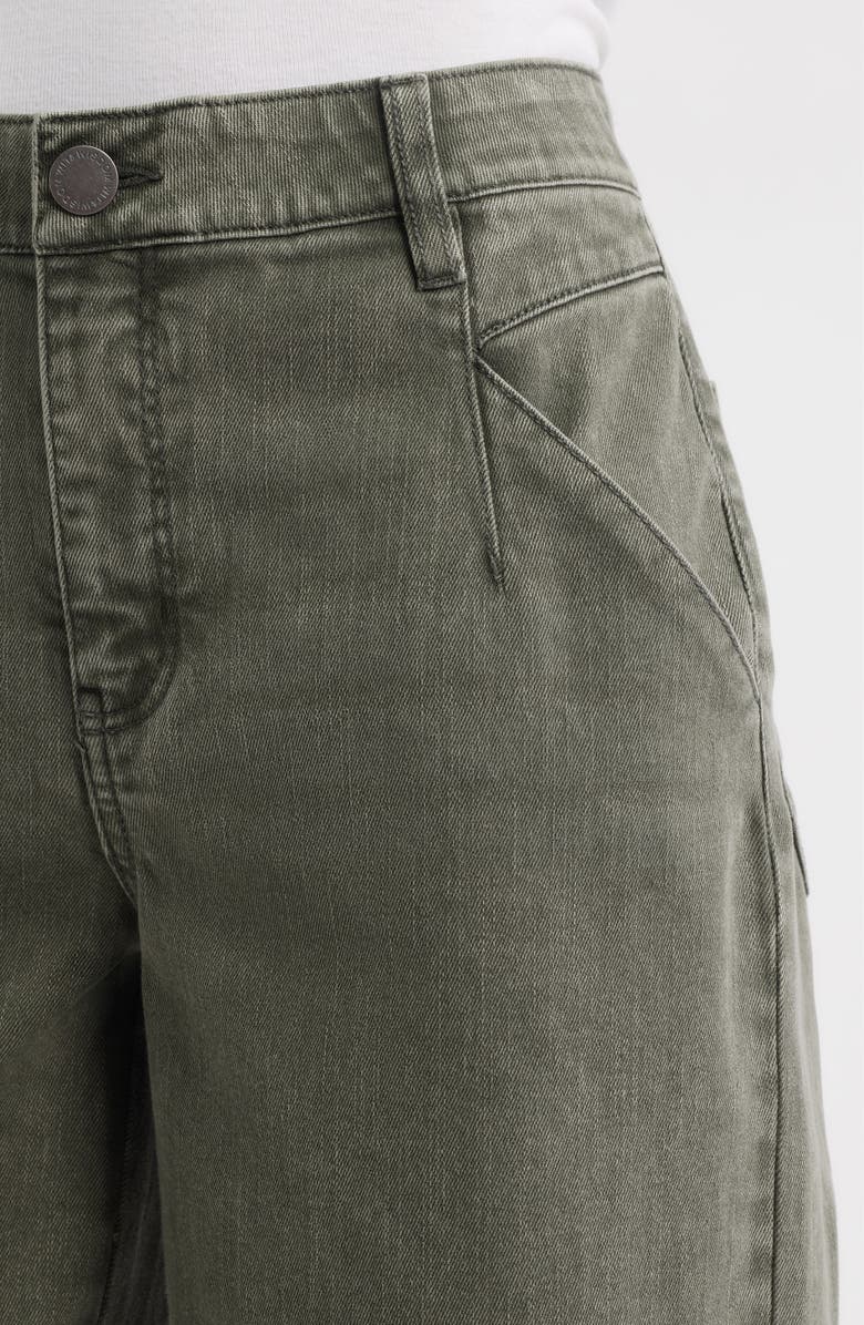 Wit & Wisdom Wyatt Skyrise Washed Ankle Wide Leg Jeans, Alternate, color, Washed Thyme