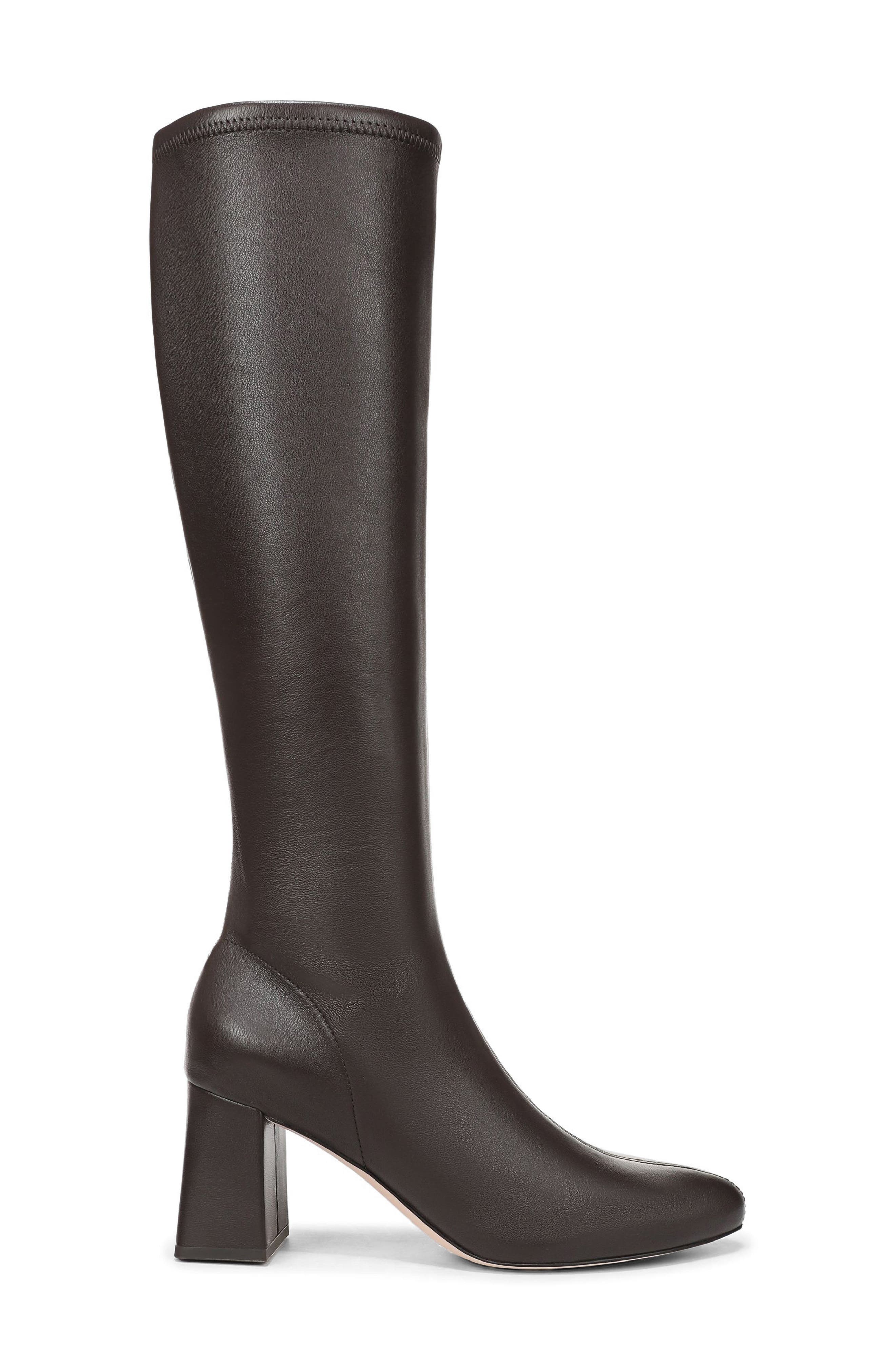Faye Knee High Boot, Alternate, color, COFFEE BROWN