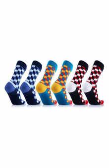 EXTREME FIT 6-Pack Ankle Length Compression Socks