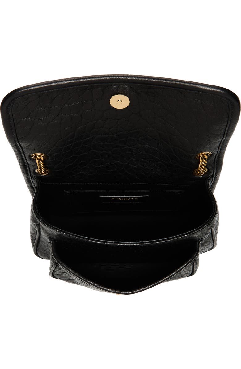 Saint Laurent Mini Niki Leather Shoulder Bag, Alternate, color,