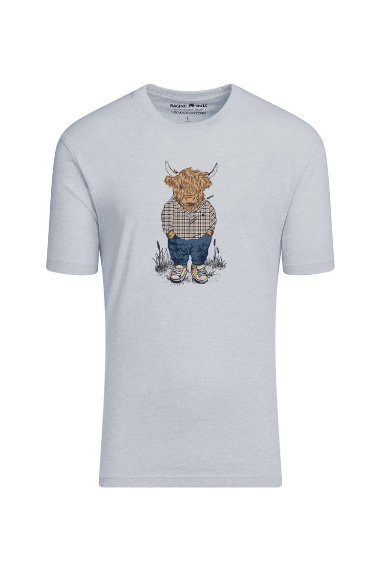 YFC Bully Boy Farmer T-Shirt, Alternate, color, Grey Marl