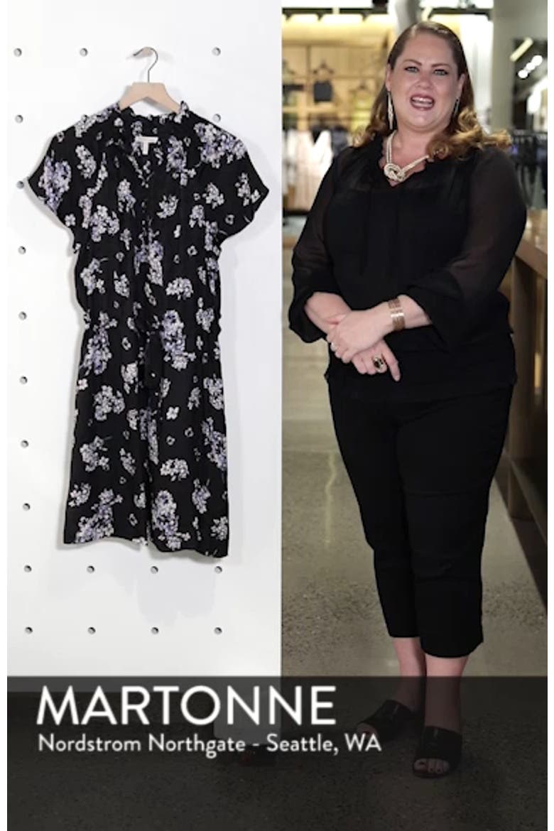 Hydrangea Silk Dress video
