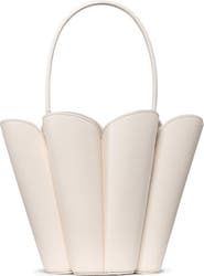 Kate Spade New York the spade fine grain leather bucket bag
