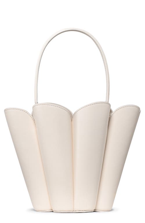Kate Spade New York the spade fine grain leather bucket bag in Cream. at Nordstrom