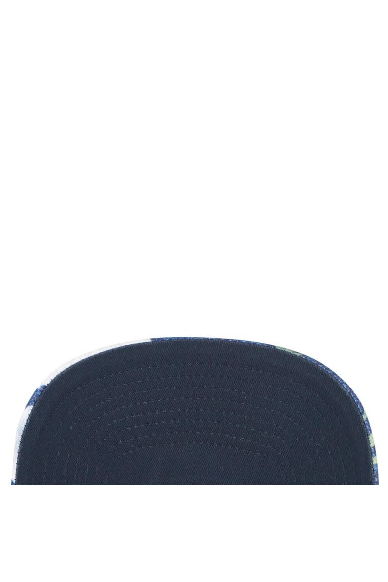 Men's '47  Navy Denver Nuggets Beach Side Trucker Adjustable Hat, Alternate, color, Navy