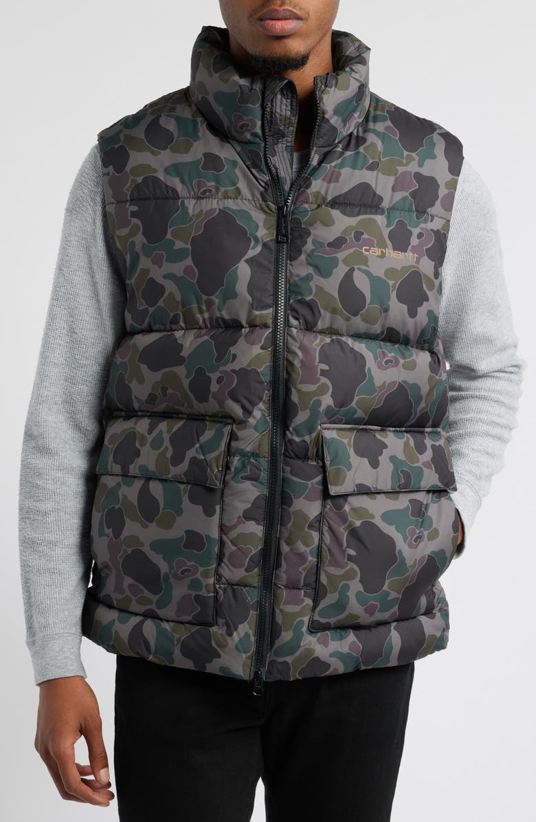 Carhartt Work In Progress Springfield Taffeta Recycled Polyester Vest, Alternate, color, 