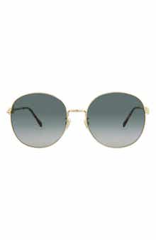 59mm Round Sunglasses