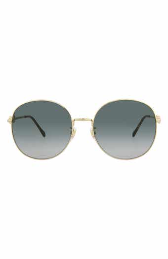 59mm Round Sunglasses
