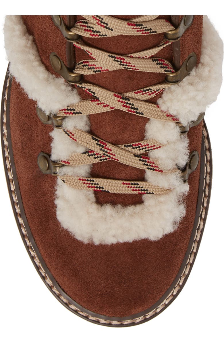 See by Chloé 'Eileen' Genuine Shearling Boot, Alternate, color,