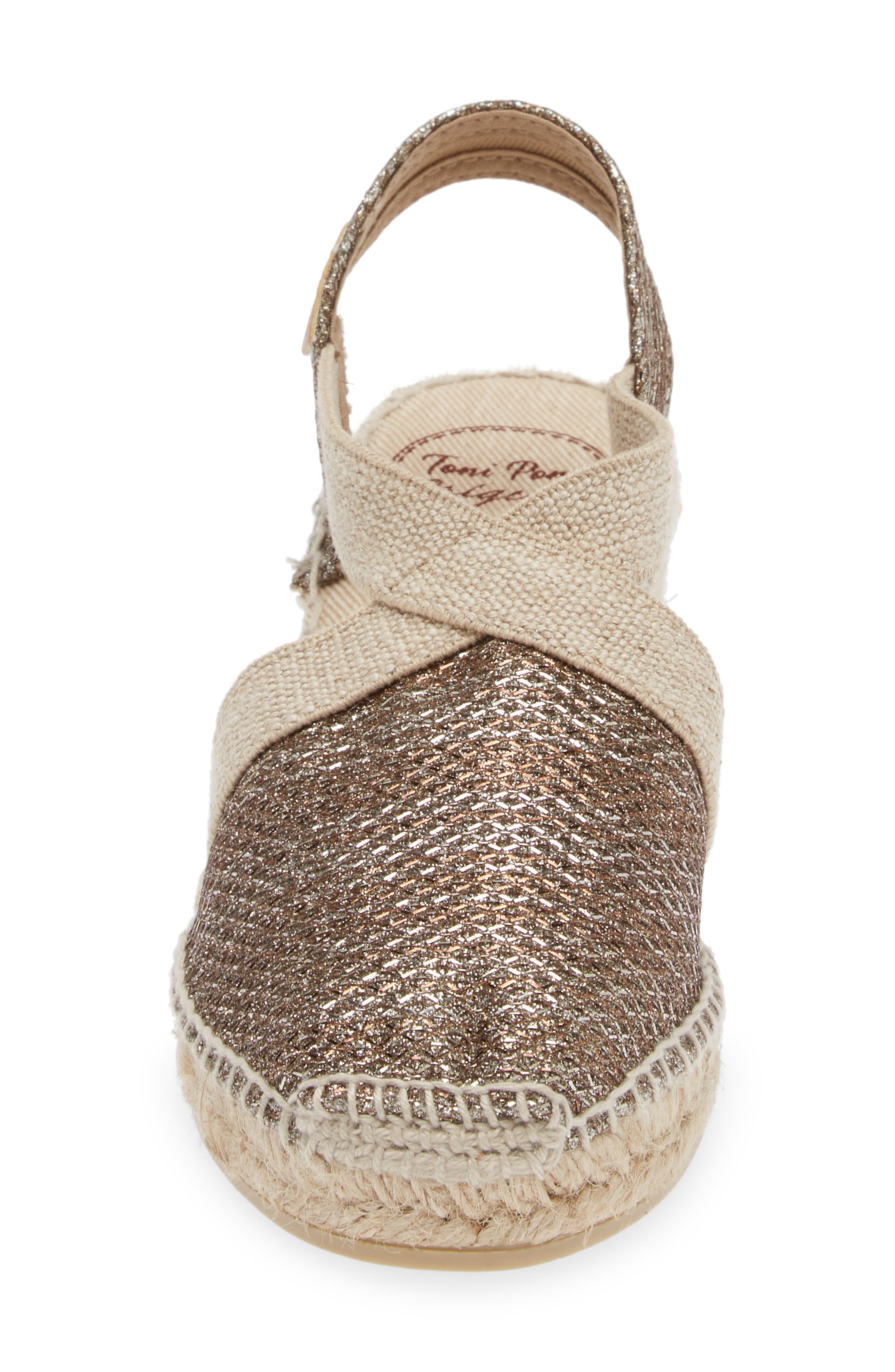 Toni Pons 'Triton' Espadrille Wedge, Alternate, color, Olive