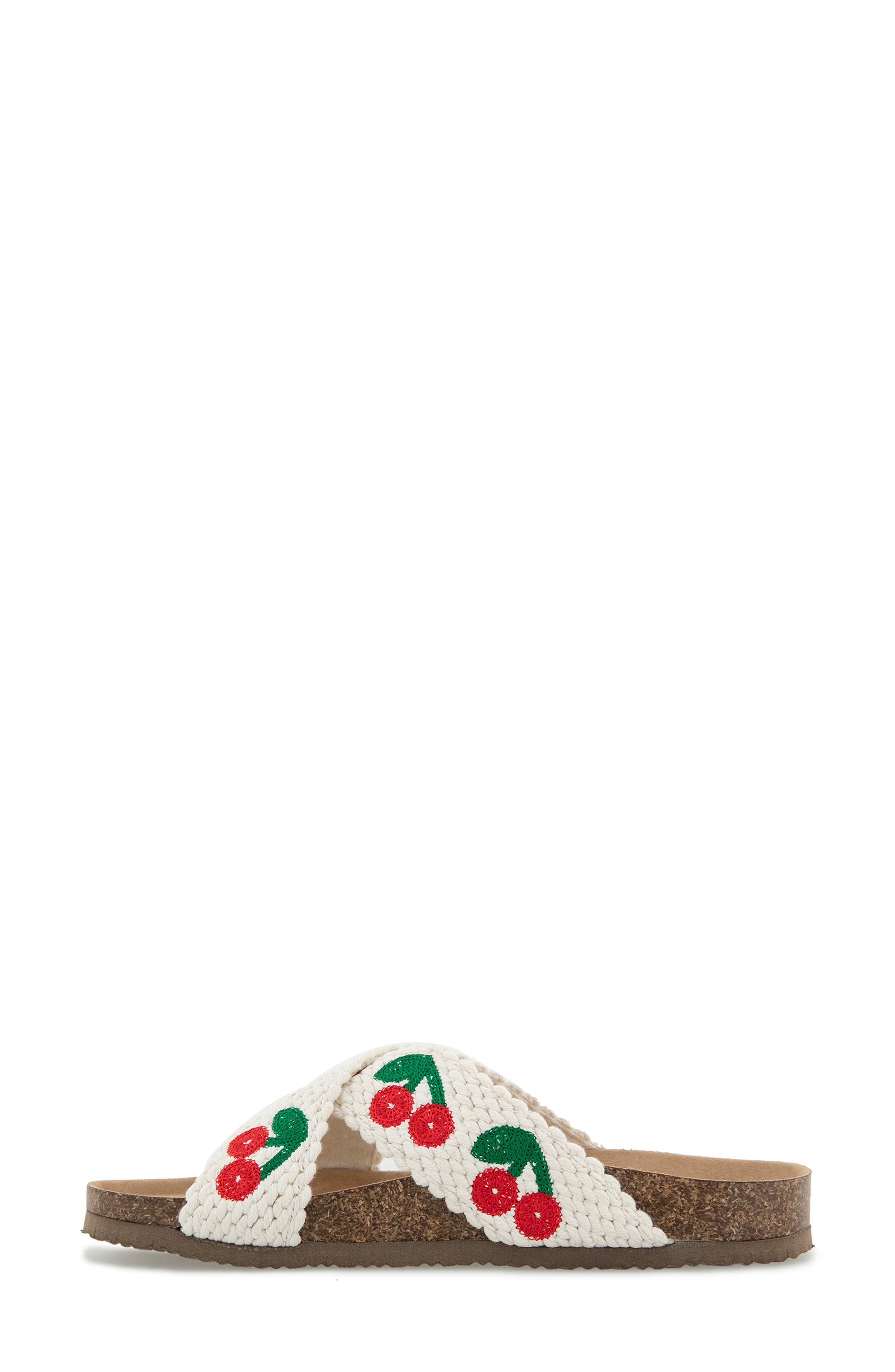 UNIONBAY Maryam Slide Sandal, Alternate, color, Ivory Cherry