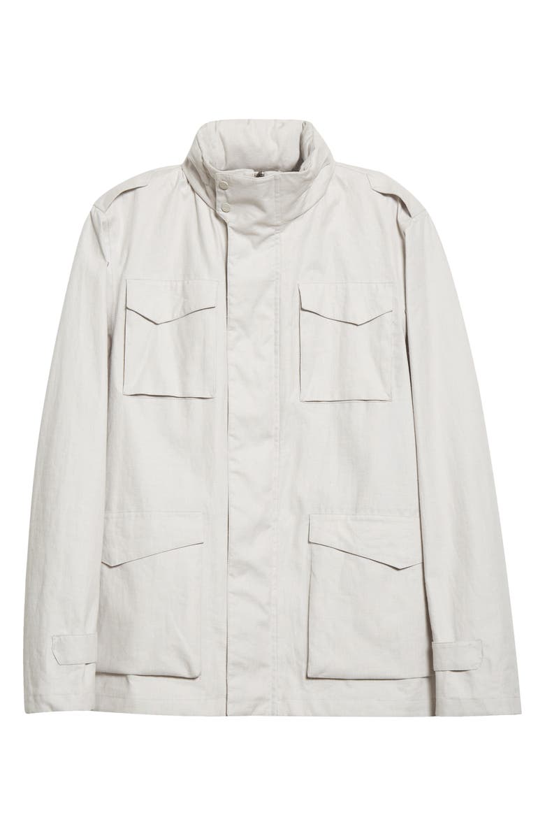 Herno Laminar Linen Field Jacket, Alternate, color,