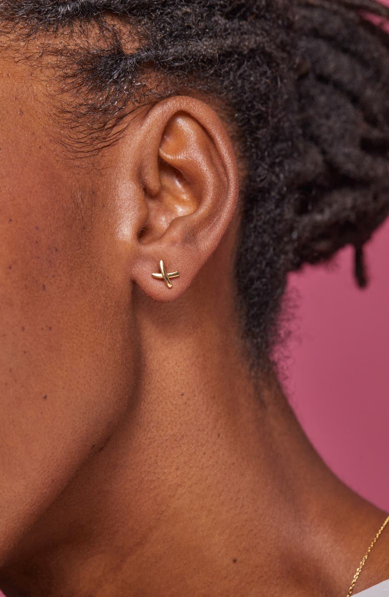 Estella Bartlett Kiss Stud Earrings, Alternate, color, 