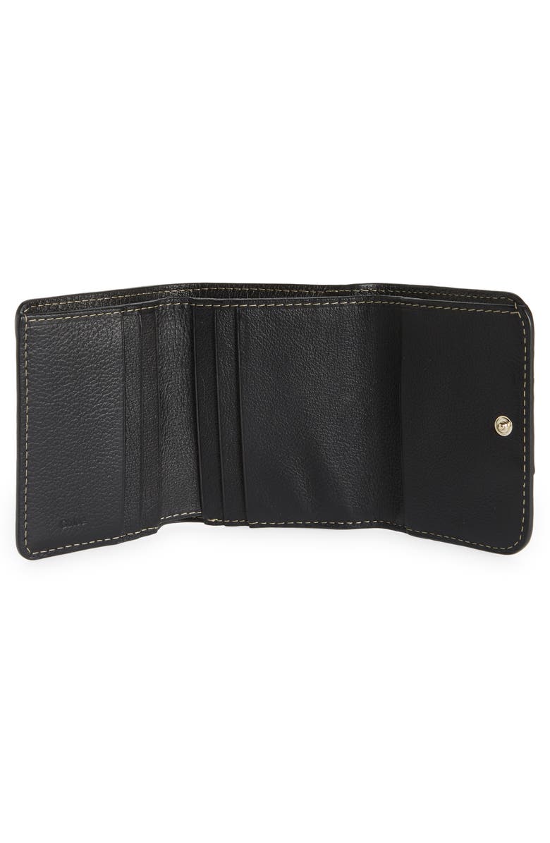 Chloé Edith Small Leather Trifold Wallet, Alternate, color,