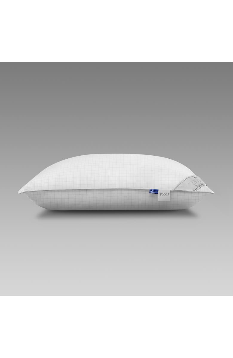 Togas Libra pillow, Alternate, color, White