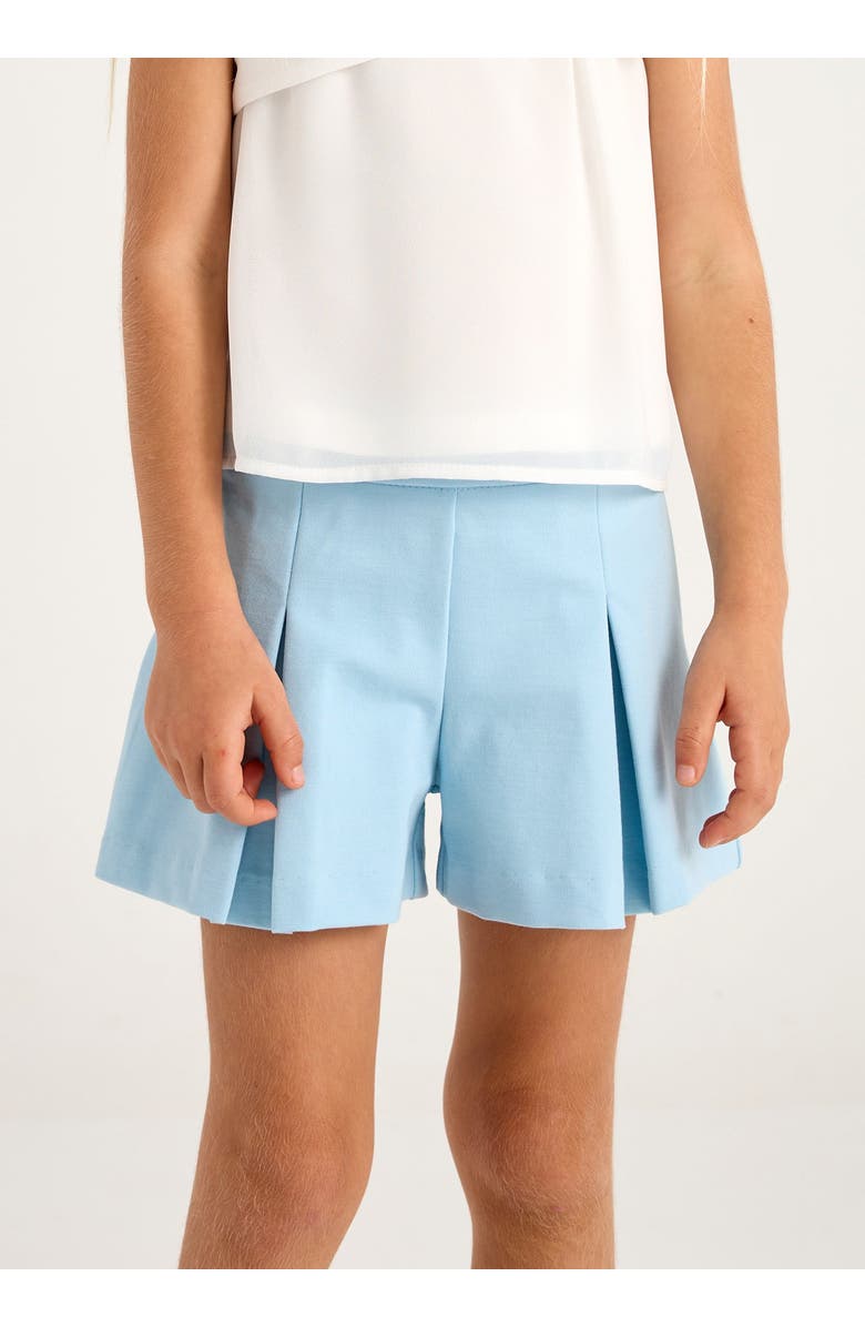 Mayoral Button Shorts, Alternate, color, Blue