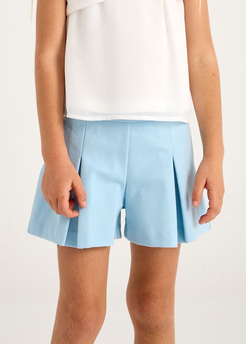 Mayoral Button Shorts In Blue
