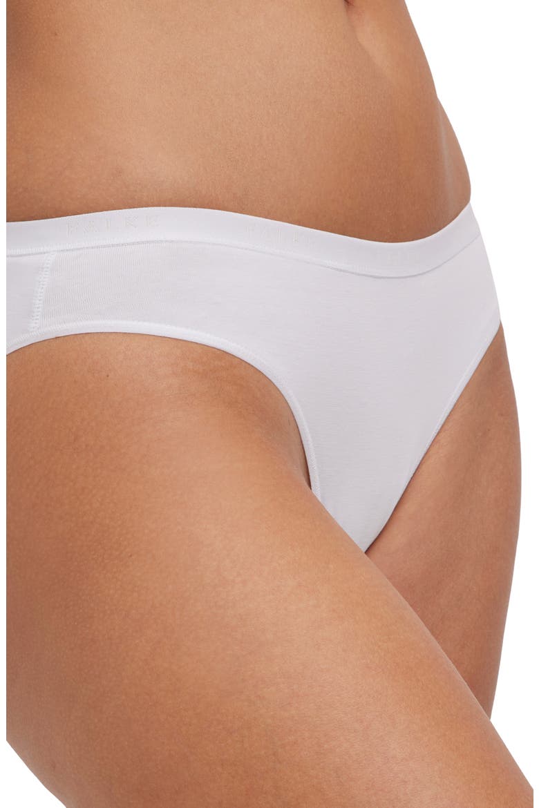 Daily Comfort 2-Pack Stretch Cotton Bikini Briefs, Alternate, color, WHITE
