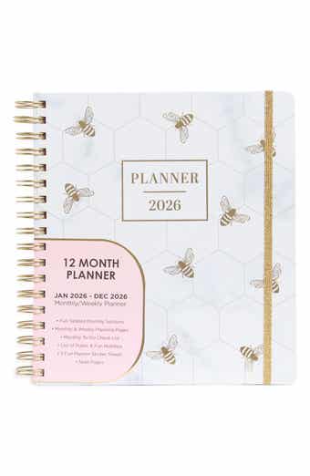 SIMPLE PLEASURES 12 Month Planner 2026
