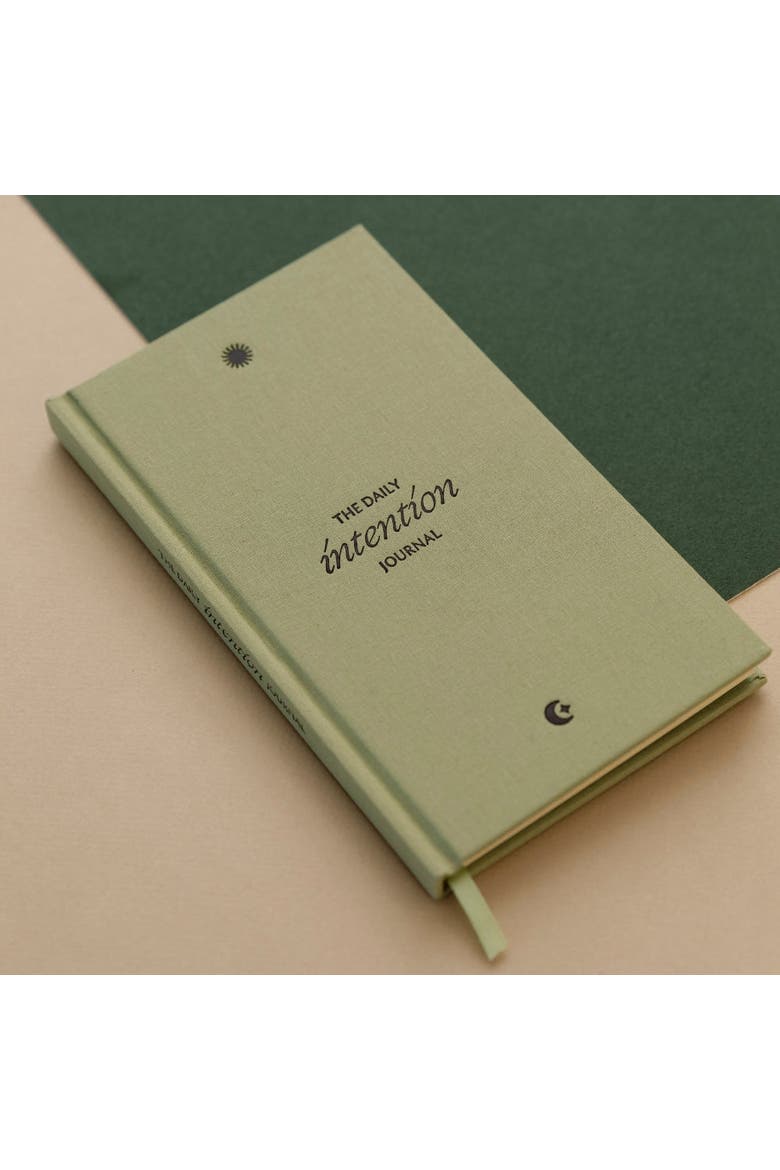 The Daily Intention Journal, Main, color, Green