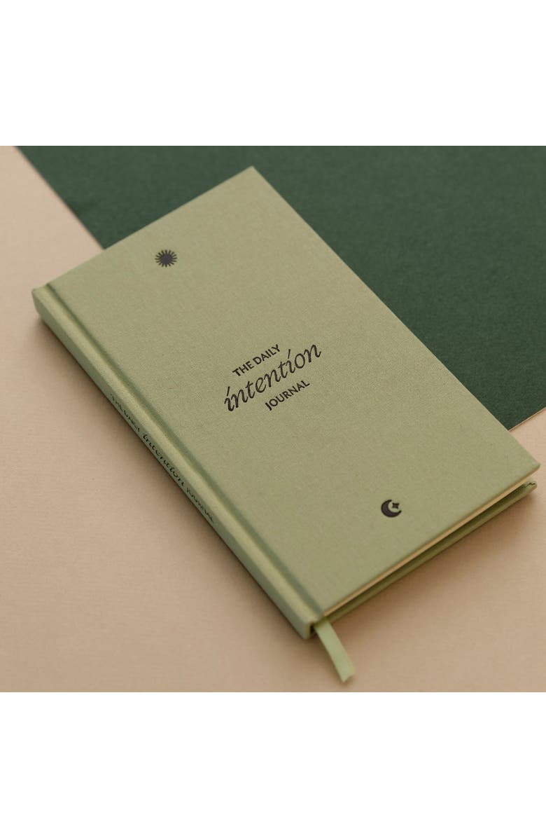 Mantra The Daily Intention Journal, Main, color, Green