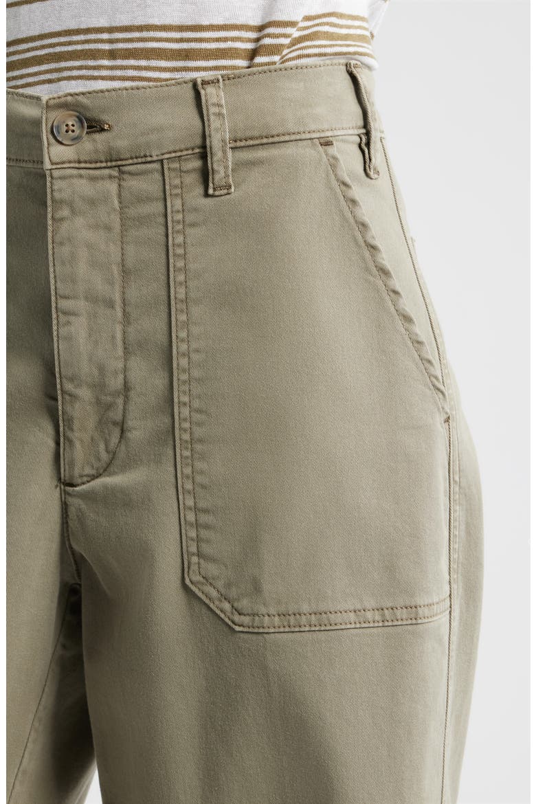 The Ranger Crop Wide Leg Utility Pants, Alternate, color, THYME