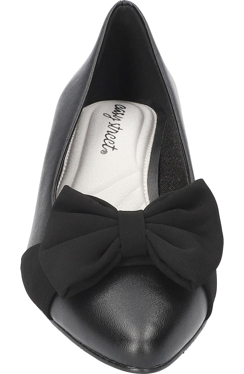 EASY STREET Alva Pointed Toe Pump, Alternate, color, Black