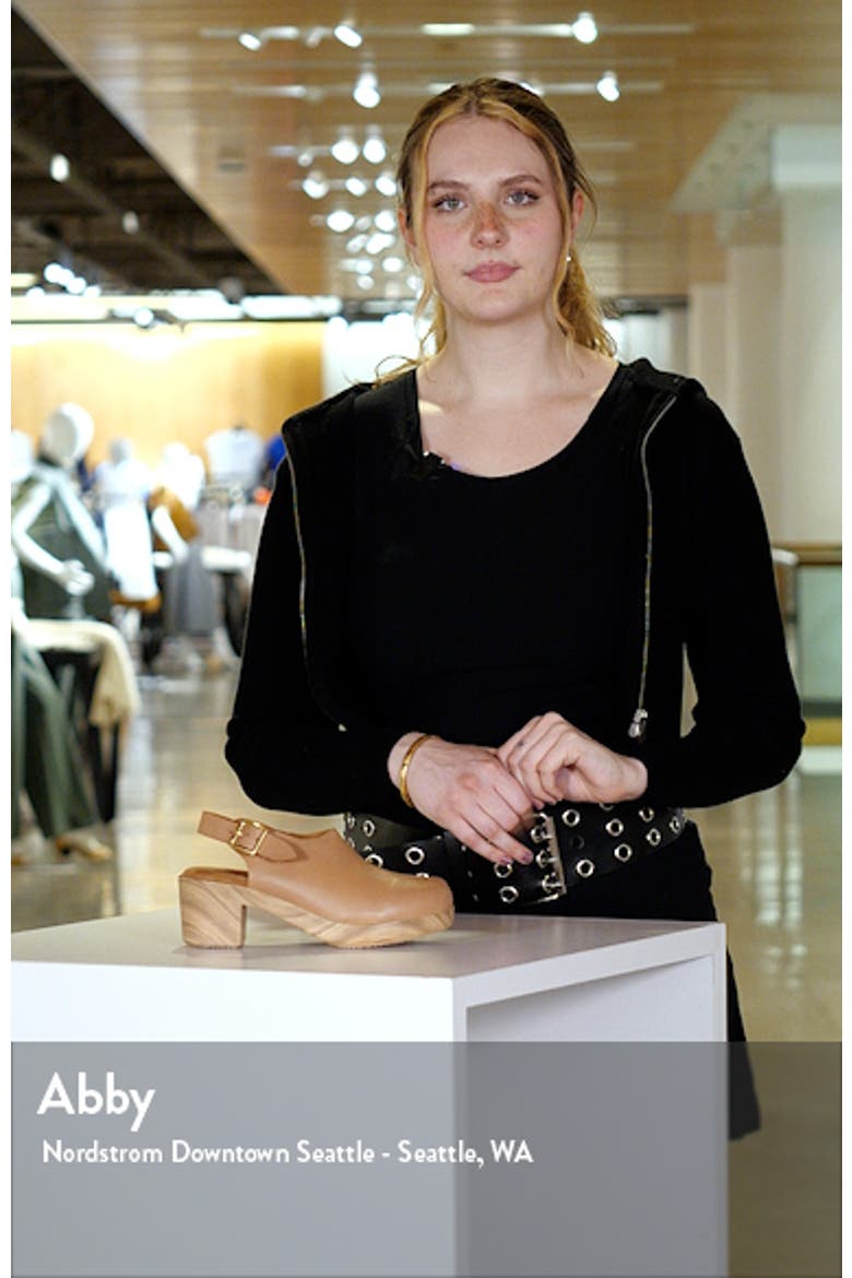 Fairbanks Slingback Platform Clog video