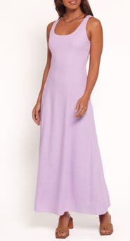 Petal & Pup Tatum Sleeveless Linen Blend Maxi Dress