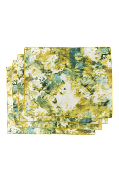Green Marble Placemat Set of 4