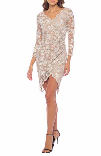 Marina Scallop Lace Dress